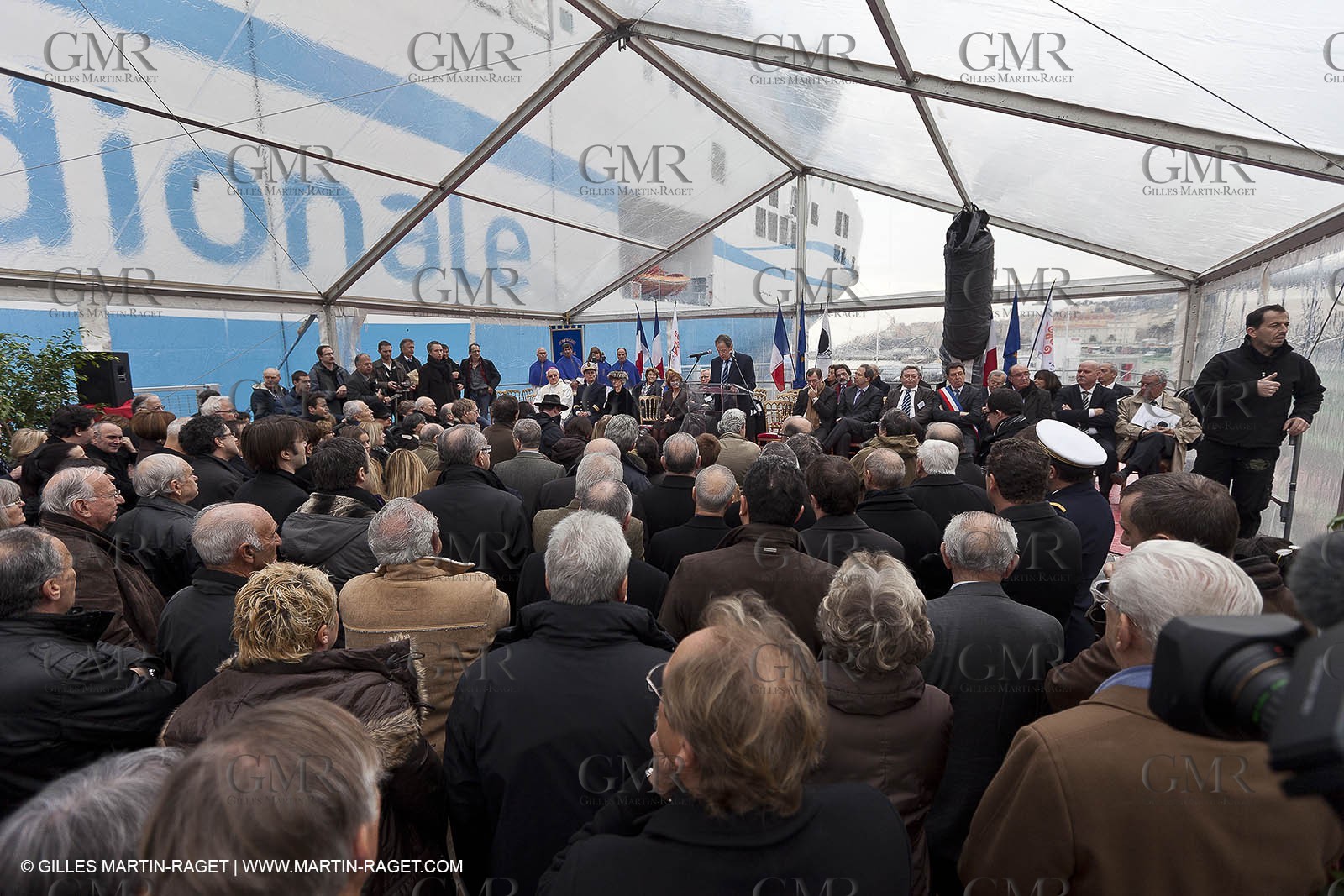 01-31-12   Marseilles (FRA,13) Bastia (FRA,Corsica)   Launching cruising trip and Christening ceremony of PIANA, last ferry ship from La Meridionale