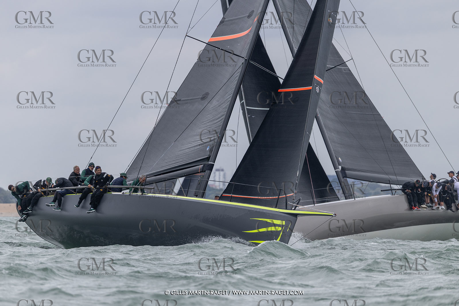 22 07 2025, Cowes (UK, IOW), Admiral's Cup 2025, Inshore Races 1 & 2,