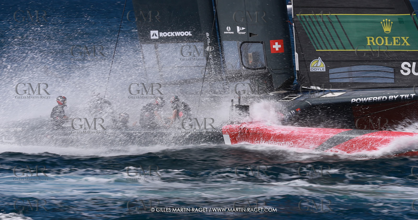 10 09 2025, Saint-Tropez,(FRA), Rockwool SailGP France Saint-Tropez, Race Day 1