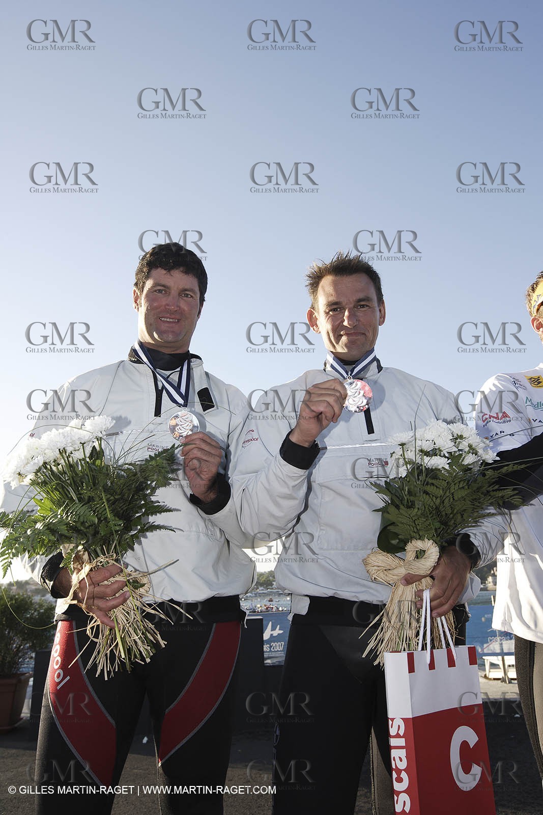 09-05-07 - ISAF SAILING WORLD CHAMPIONSHIPS - CASCAIS 2007 - DAY 6 - Star - FRANCE - Xavier Rohart   Pascal Rambeau