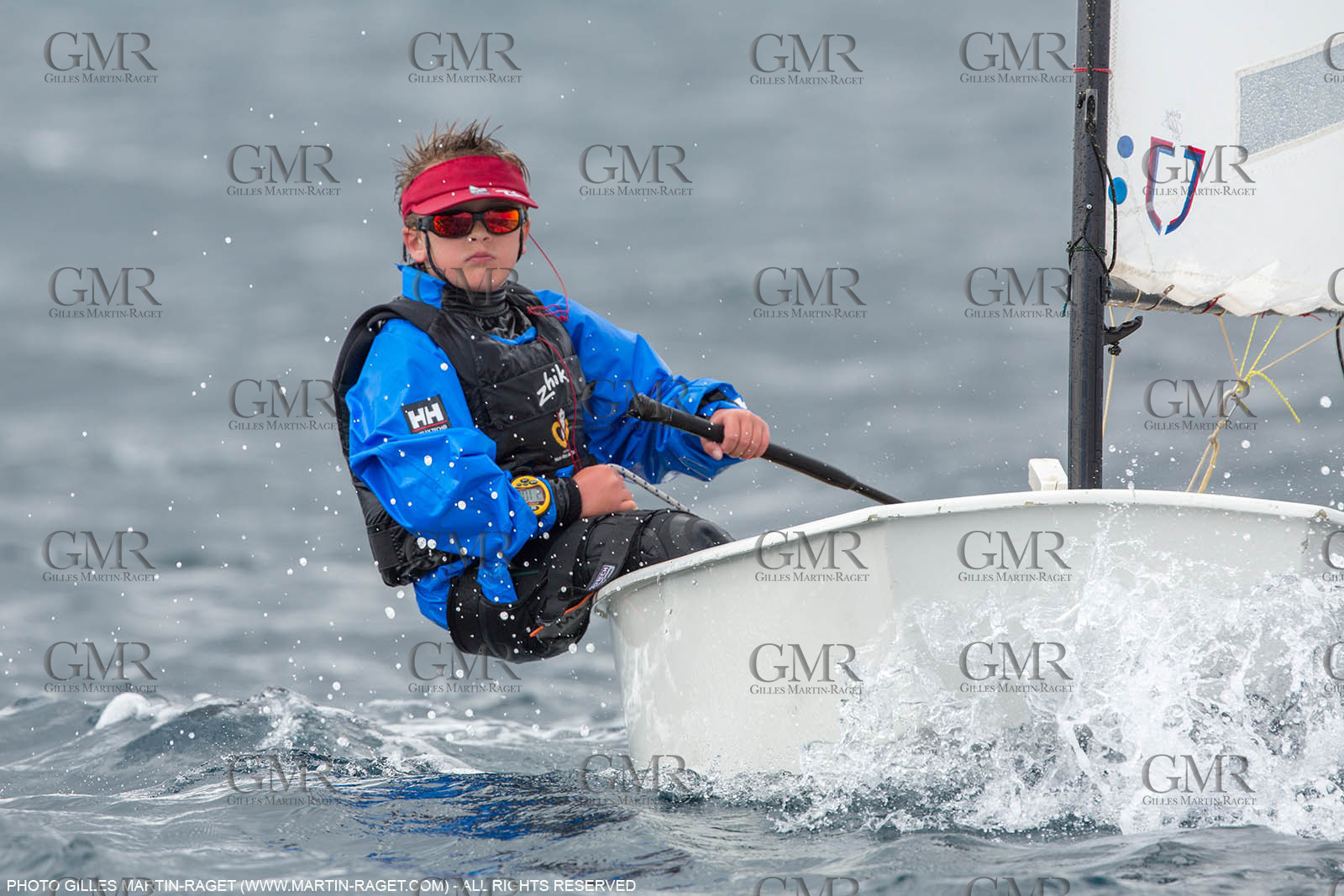 15 04 2016, Marseille (FRA,13), SNIM Dériveurs, Coupe Internationale de Printemps Optimist, Final Day