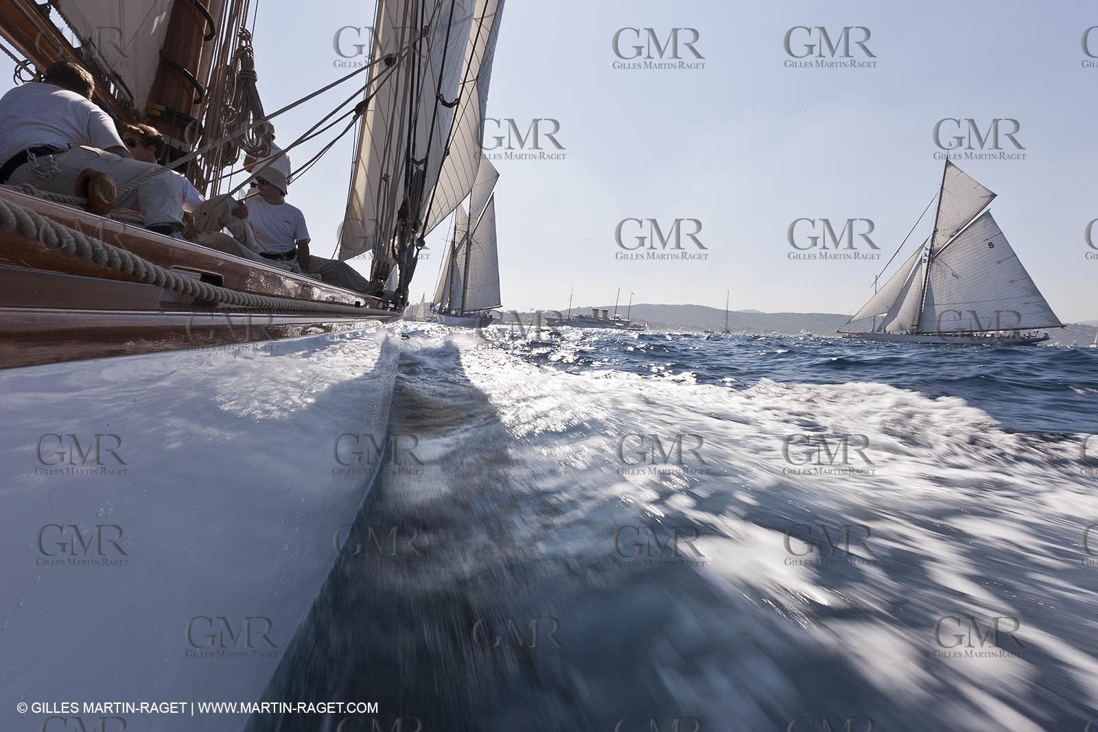 01 10 2011 - Saint Tropez (FRA,13) - Voiles de Saint Tropez 2011 - Classic Yachts - Day 5 - Onboard Mariquita