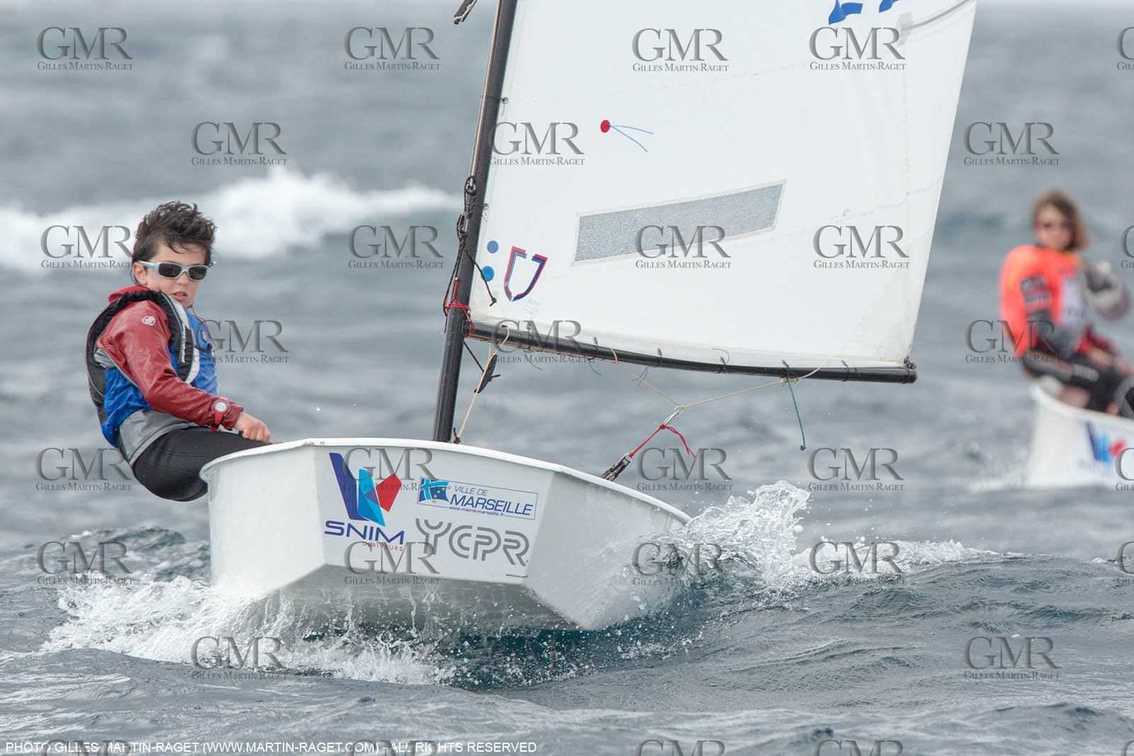 15 04 2016, Marseille (FRA,13), SNIM Dériveurs, Coupe Internationale de Printemps Optimist, Final Day