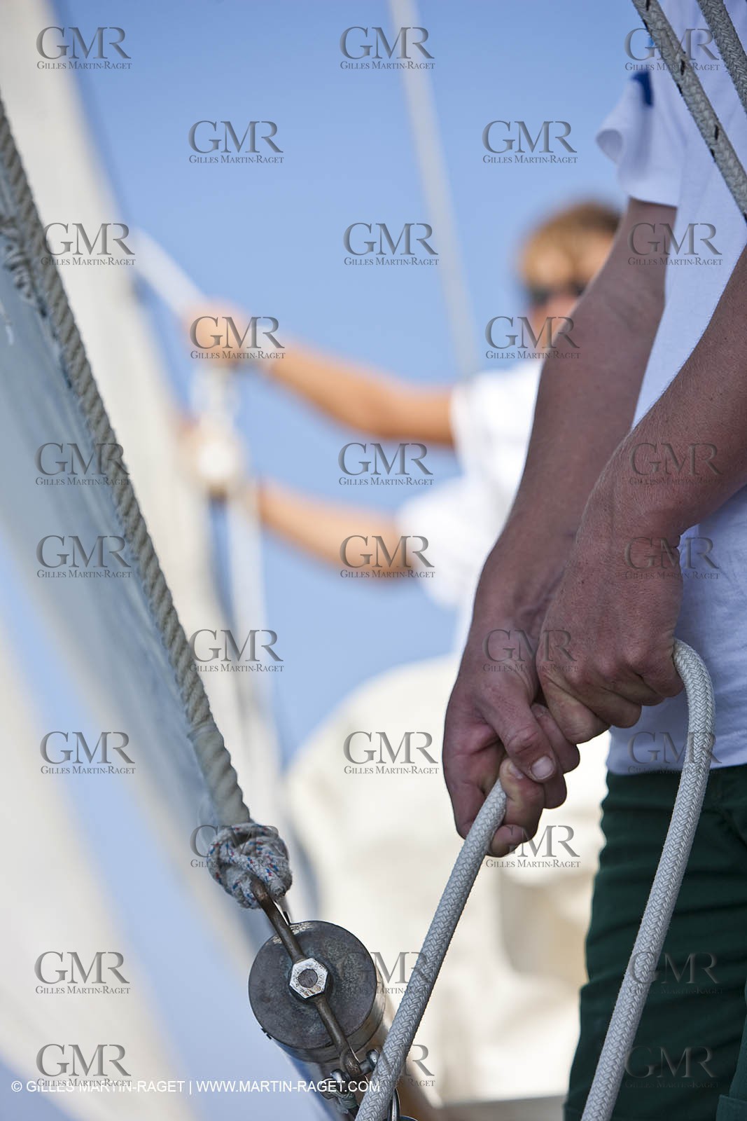 23 09 2009 - Cannes (FRA,83) - Régates Royales - Onboard Pen duick