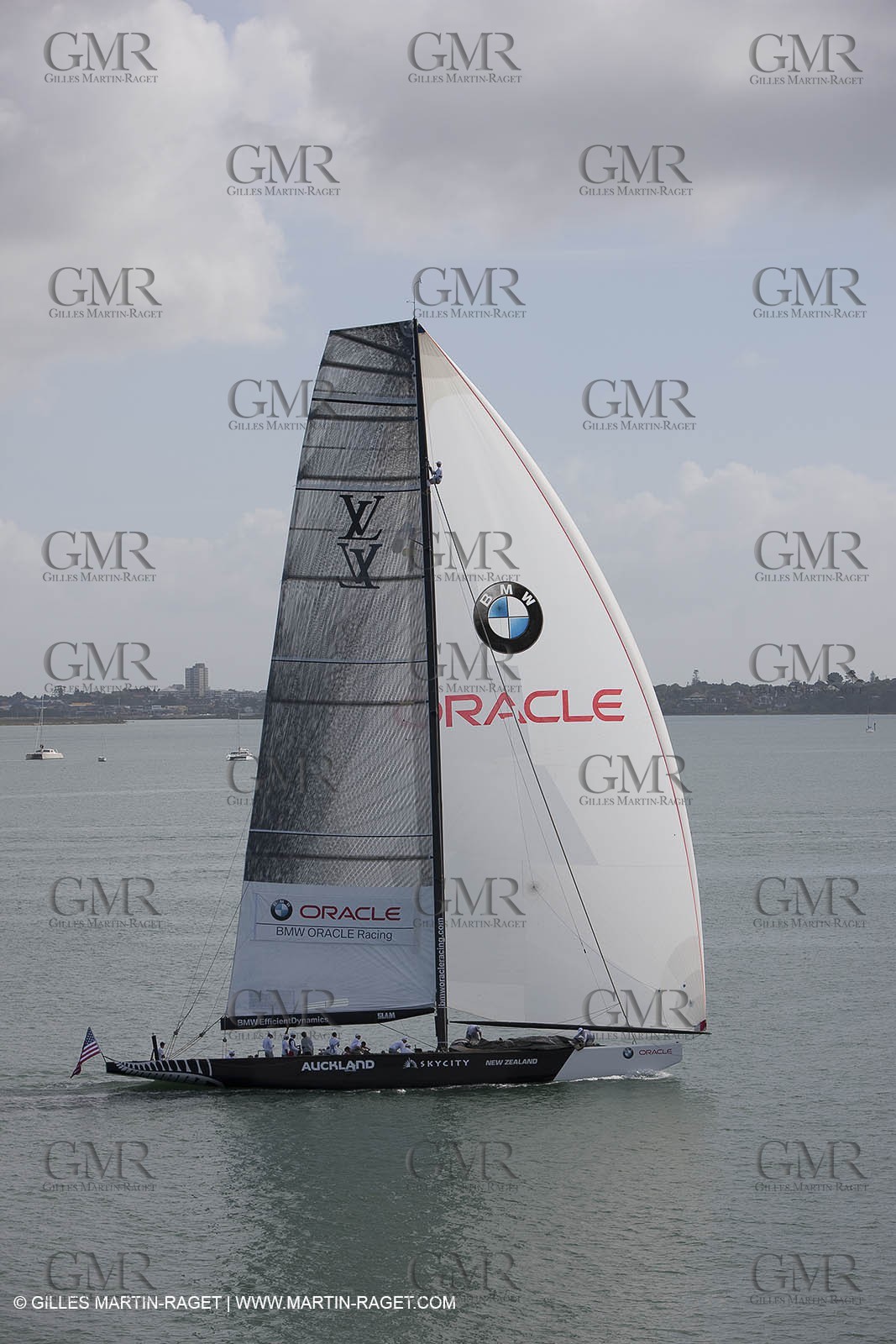 29 01 2009 - Auckland (NZL) -  Louis Vuitton Pacific Series - BMW ORACLE Racing - Training
