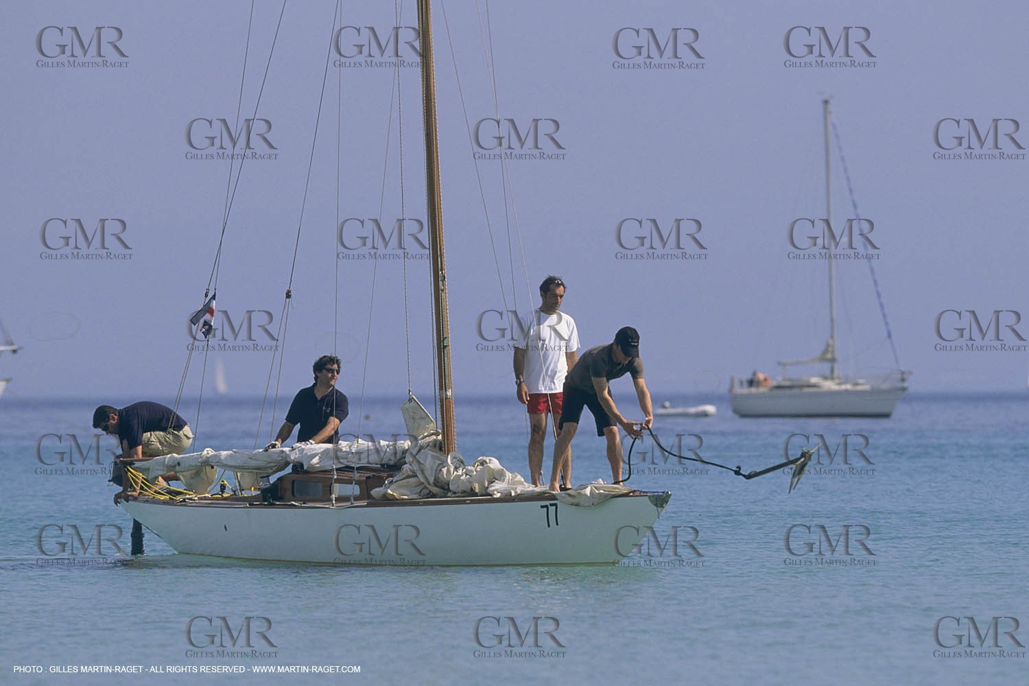 Yacht racing, Porquerolle's Cup , Porquerolles round the island race