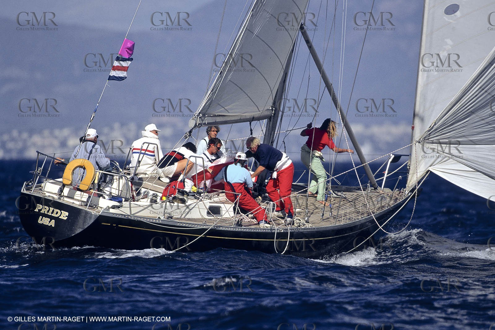 Crew work - Pride, Nioulargue, Saint Tropez