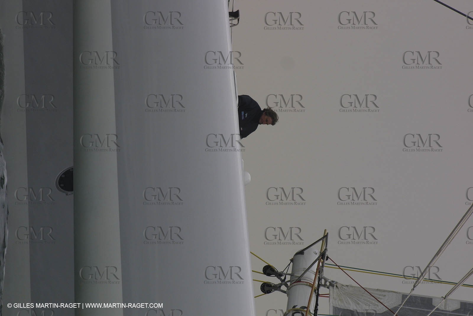 Geronimo - Jules Verne Trophy 2001 start - Brest