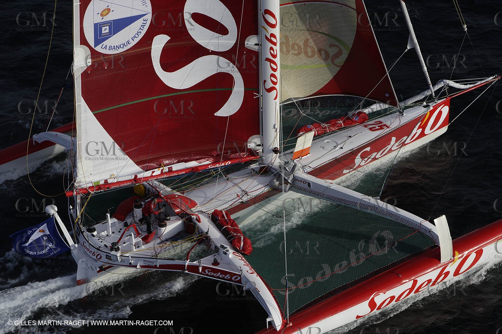11 10 2008  -Lorient (FRA)  -  Multis Orma - Sodebo (Thomas Coville) - Route du Rhum 2006 training