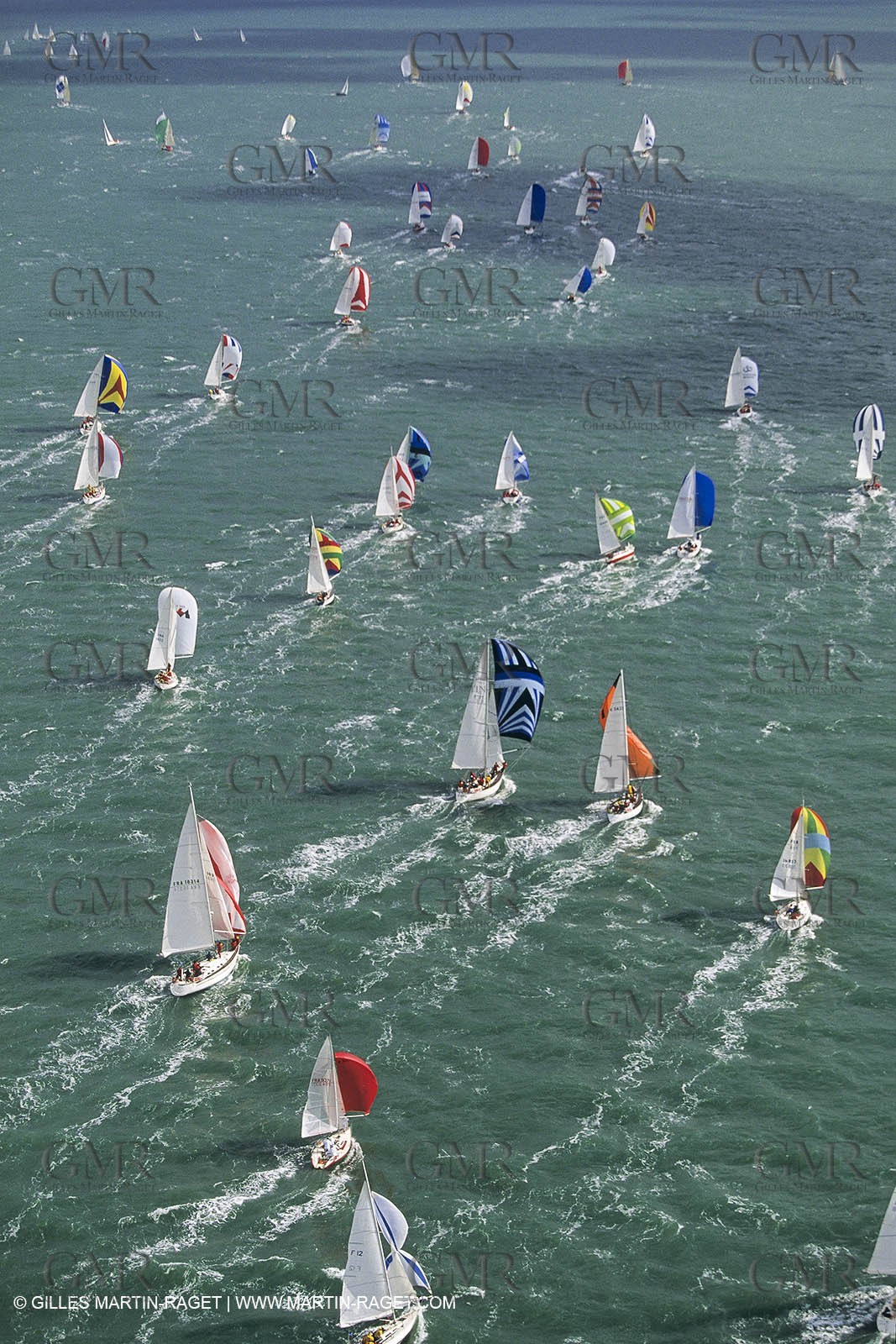 Sailing, Yacht Racing, Spi Ouest France, La Trinité sur mer (Britanny)