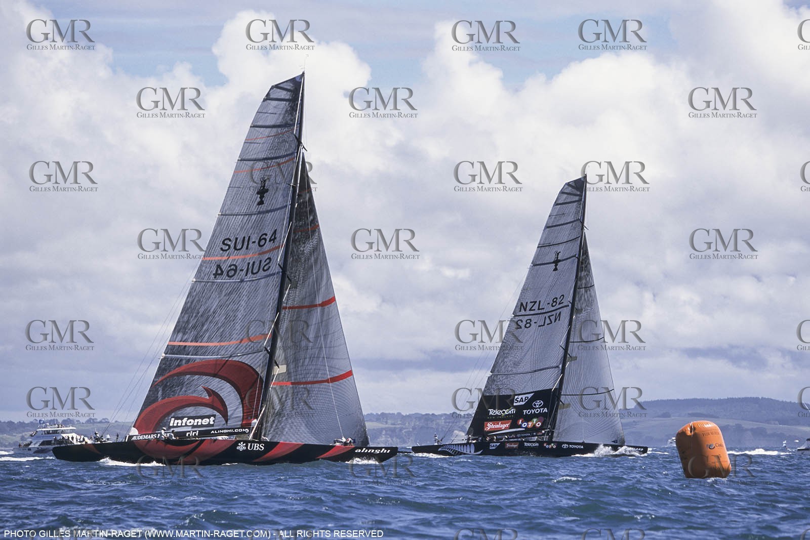 Yacht racing, 31st America's Cup 2003, Auckland (NZL) , Alinghi