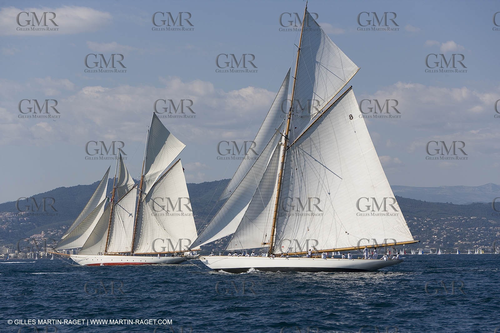Sailing, Classic yachts, Regates Royales Cannes 2006