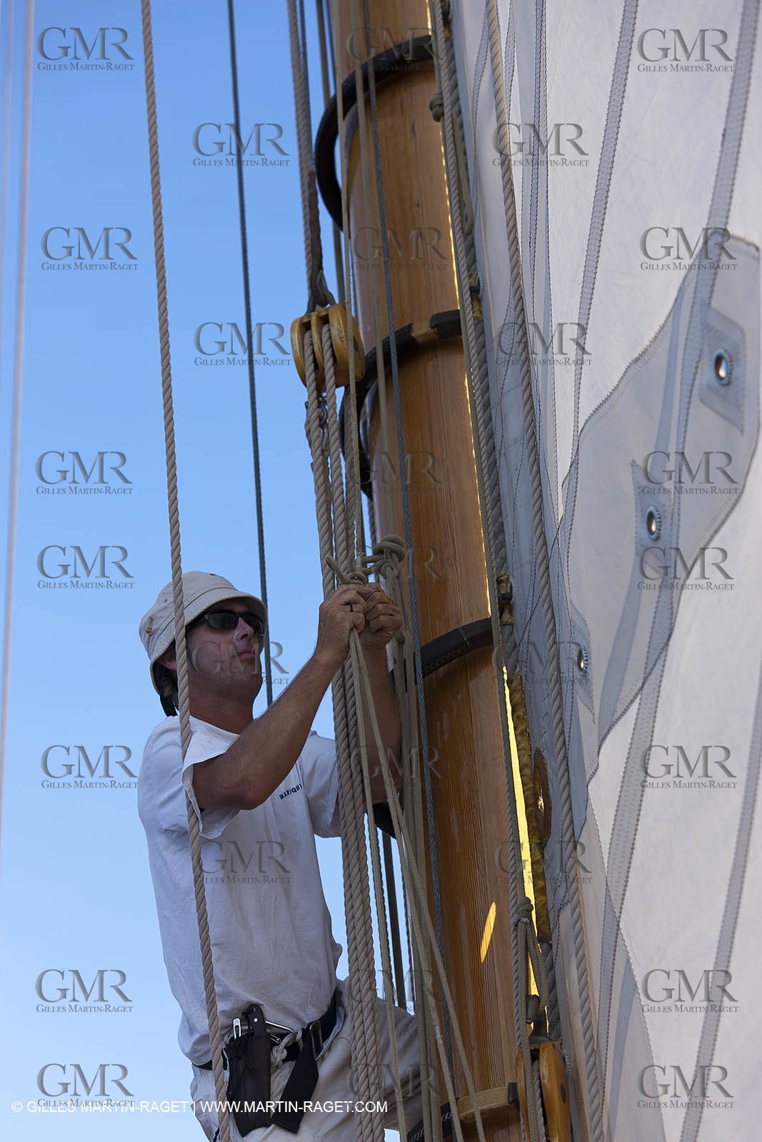 01 10 2011 - Saint Tropez (FRA,13) - Voiles de Saint Tropez 2011 - Classic Yachts - Day 5 - Onboard Mariquita