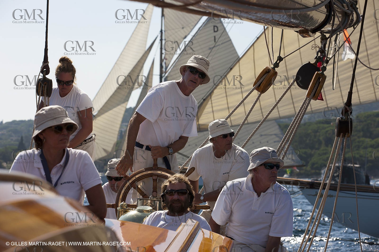 01 10 2011 - Saint Tropez (FRA,13) - Voiles de Saint Tropez 2011 - Classic Yachts - Day 5 - Onboard Mariquita