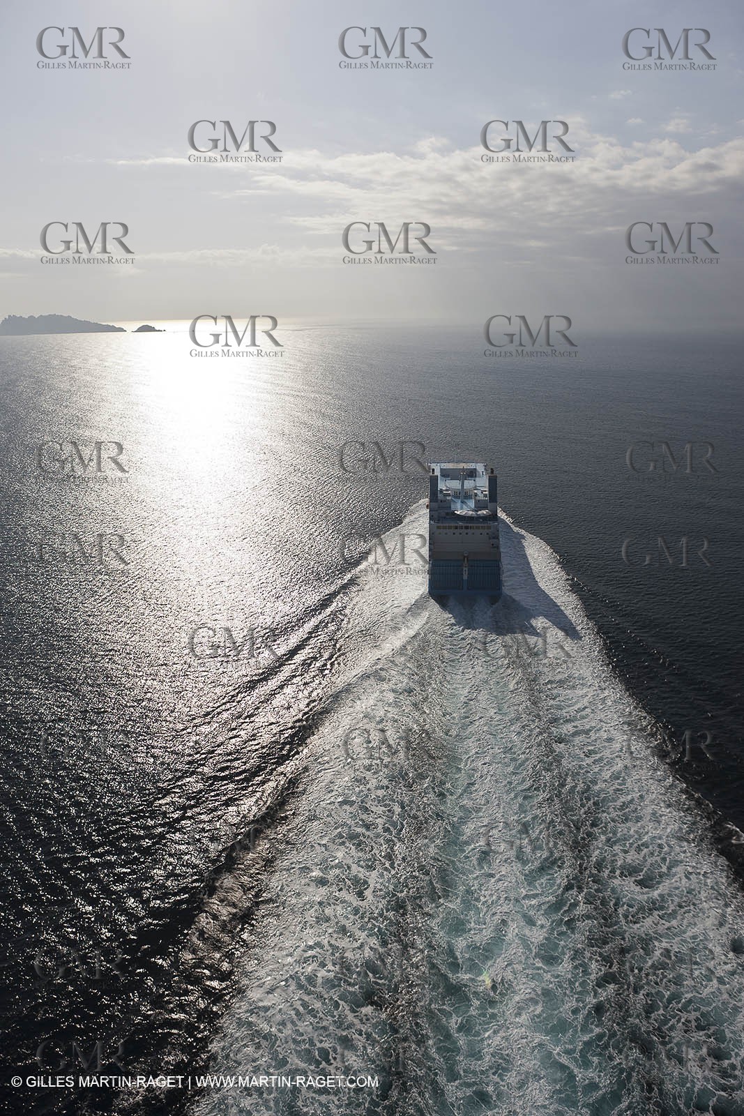14 01 2012 - Marseille (FRA,13) - La Meridionale shipping company - the Piana off Marseille and the Calanques