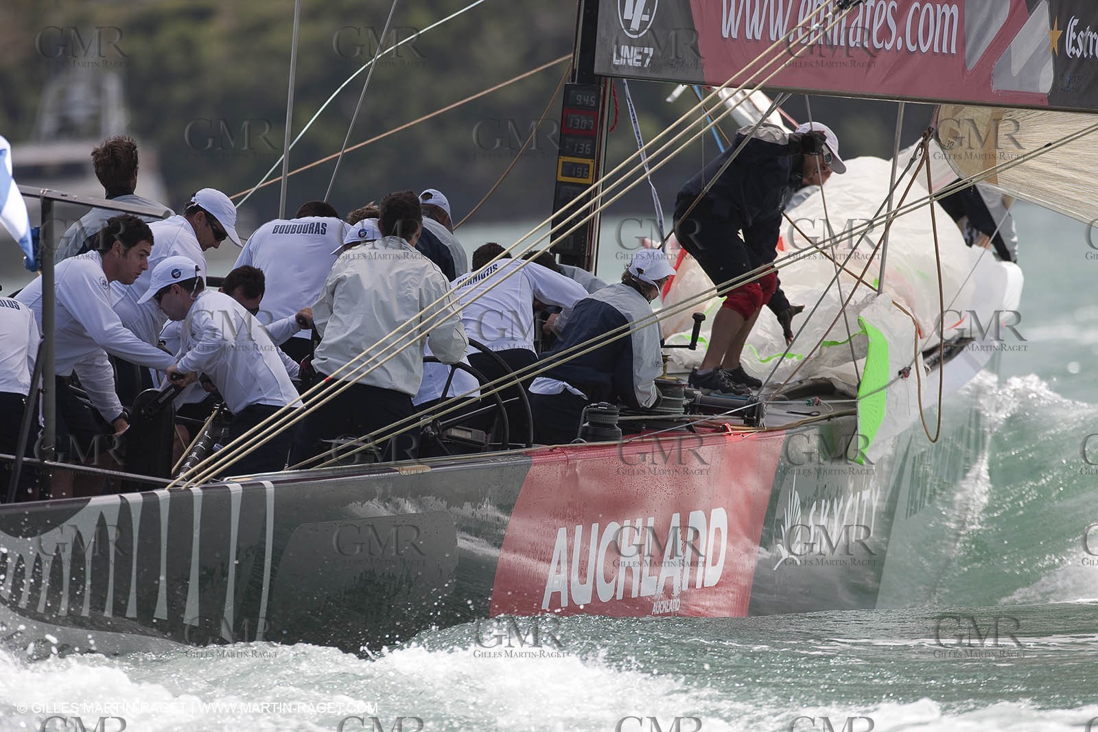 31 01 2009 - Auckland (NZL) -  Louis Vuitton Pacific Series -  Racing Day 2
