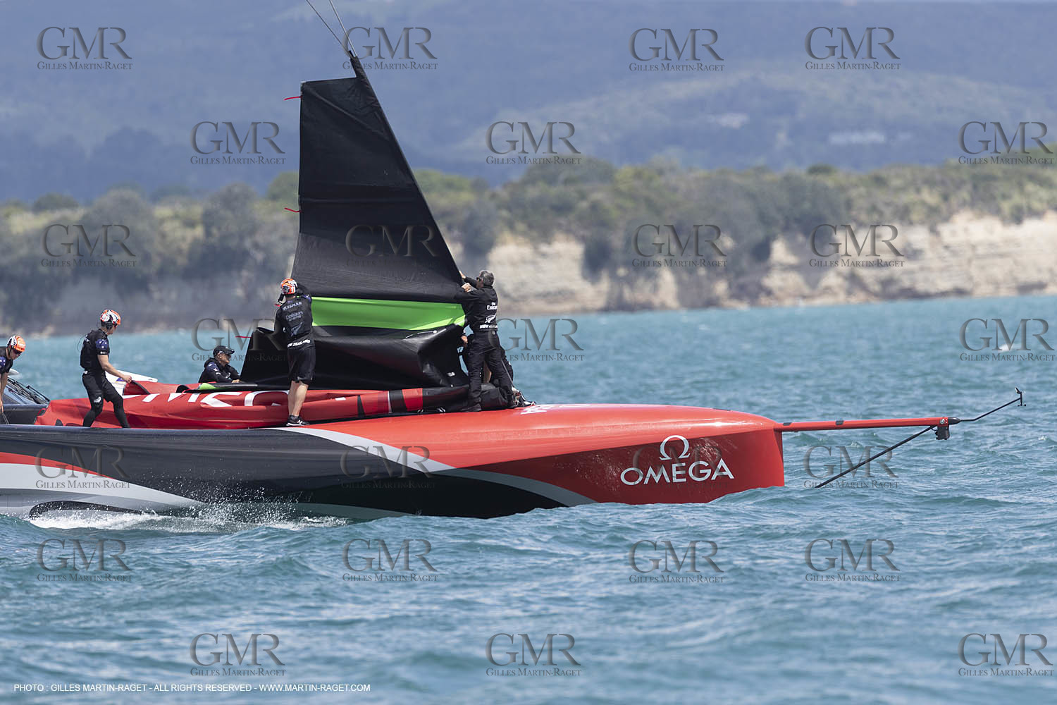 08 12 2020 - Auckland (NZL) - 36th America's Cup - Practice Sessions - Day 1