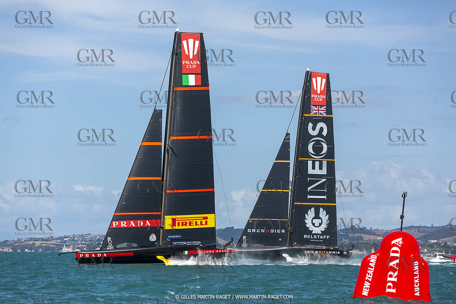 12 01 2021, Auckland (NZL), 36th America's Cup, Practice Racing