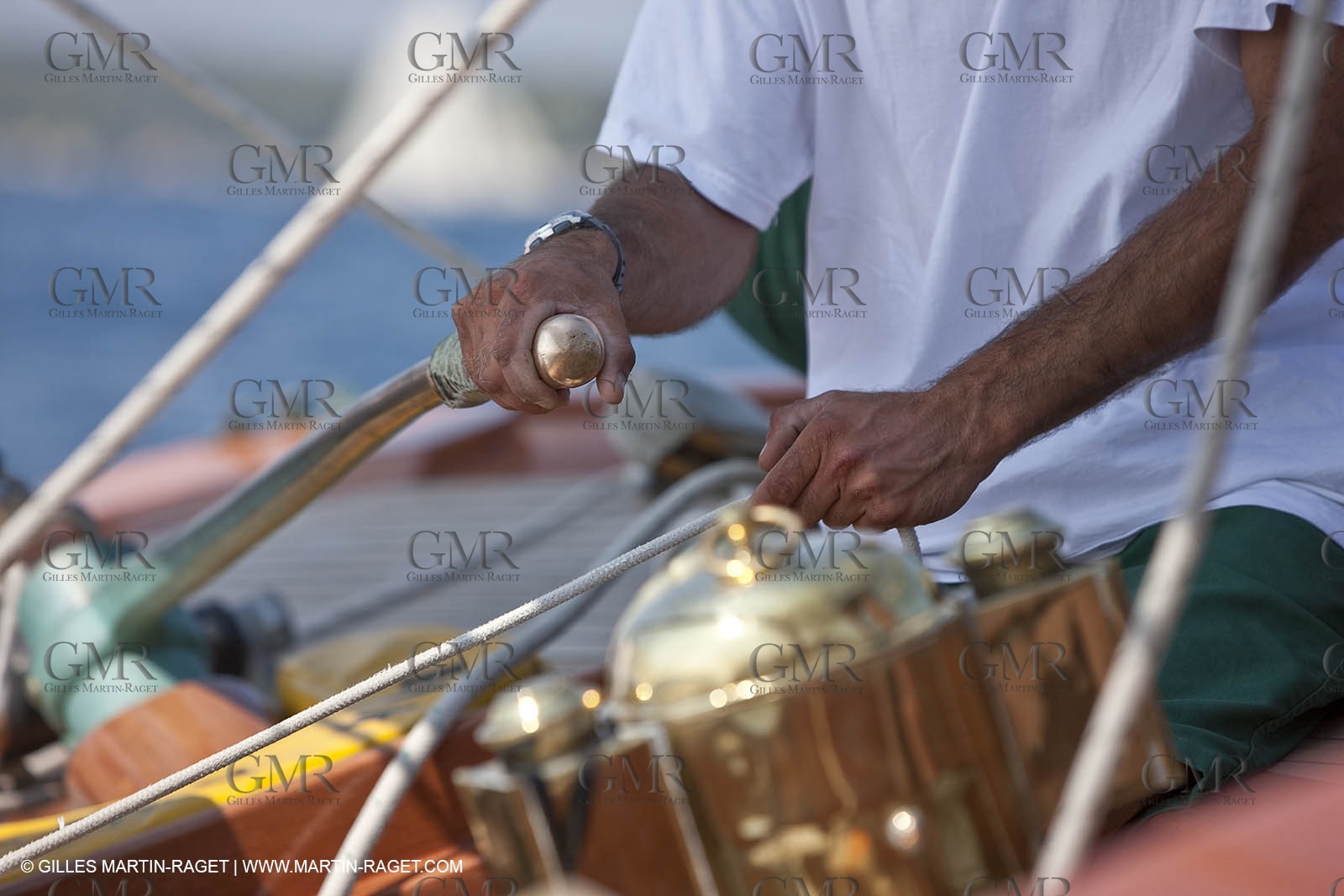23 09 2009 - Cannes (FRA,83) - Régates Royales - Onboard Pen duick