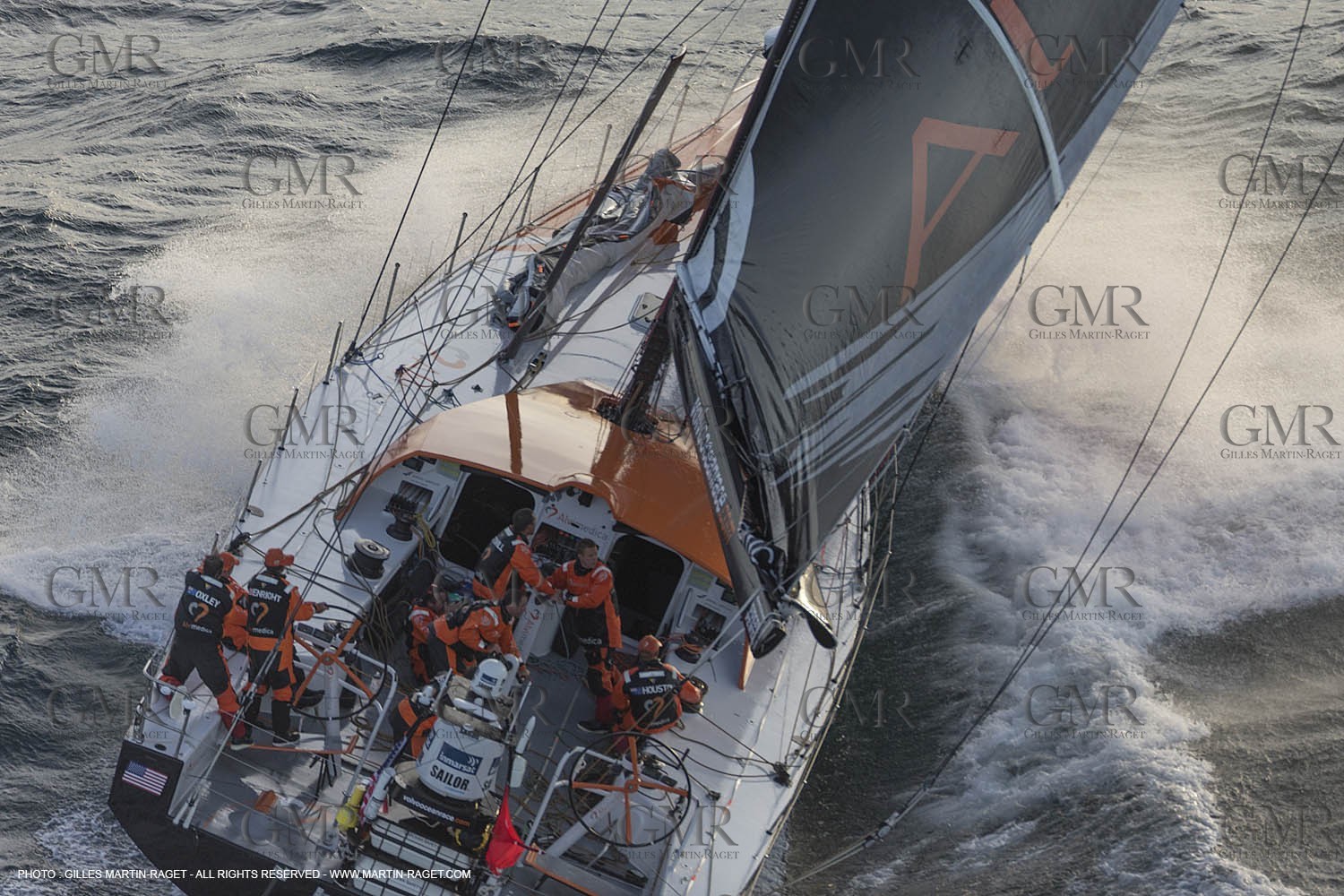 19 11 2014, Cape Town (ZAF), Volvo Ocean Race 2014-15, Team Alvimedica, Start Leg 2