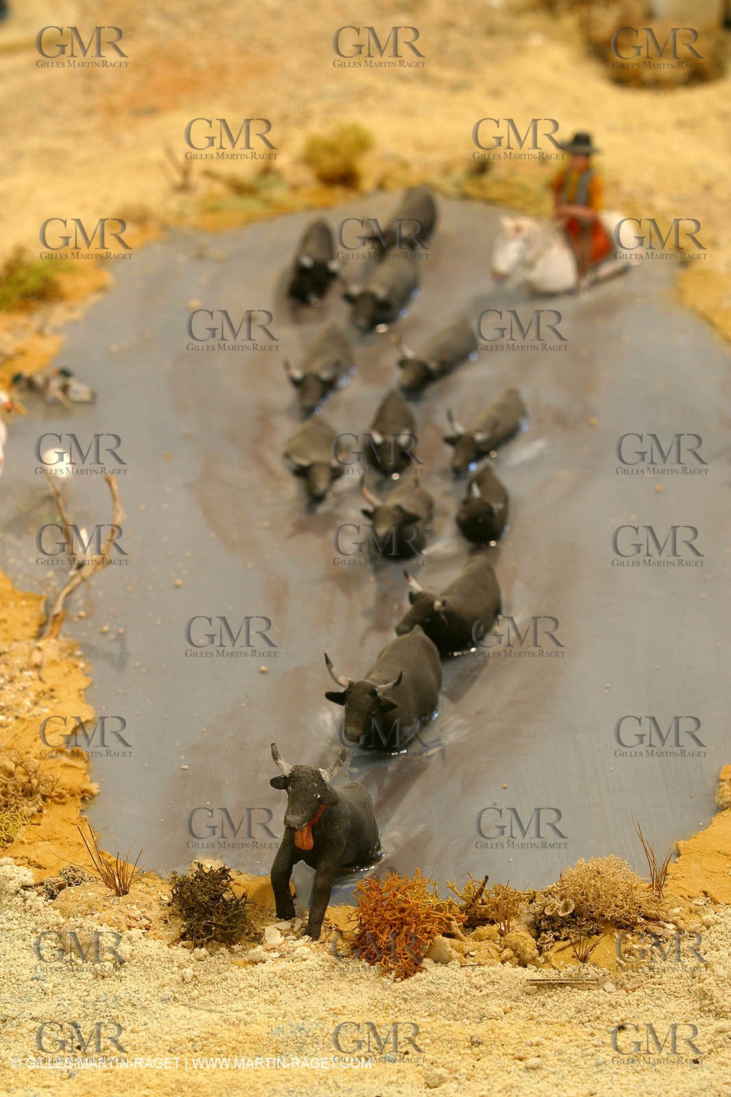 Great crib from les Saintes Maries de la mer (FRA, 13) for Christmas, December 2010