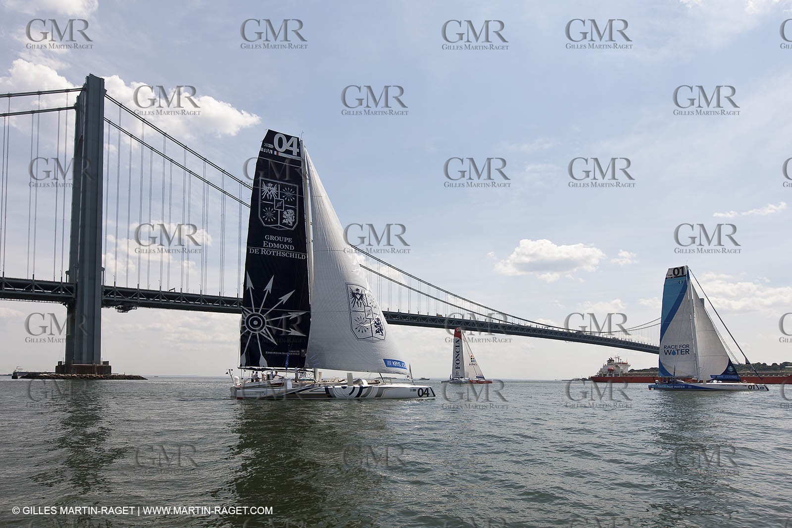 03 07 2012 - New York (USA, NY) - Krys Ocean Race prologuie - arrival in New York