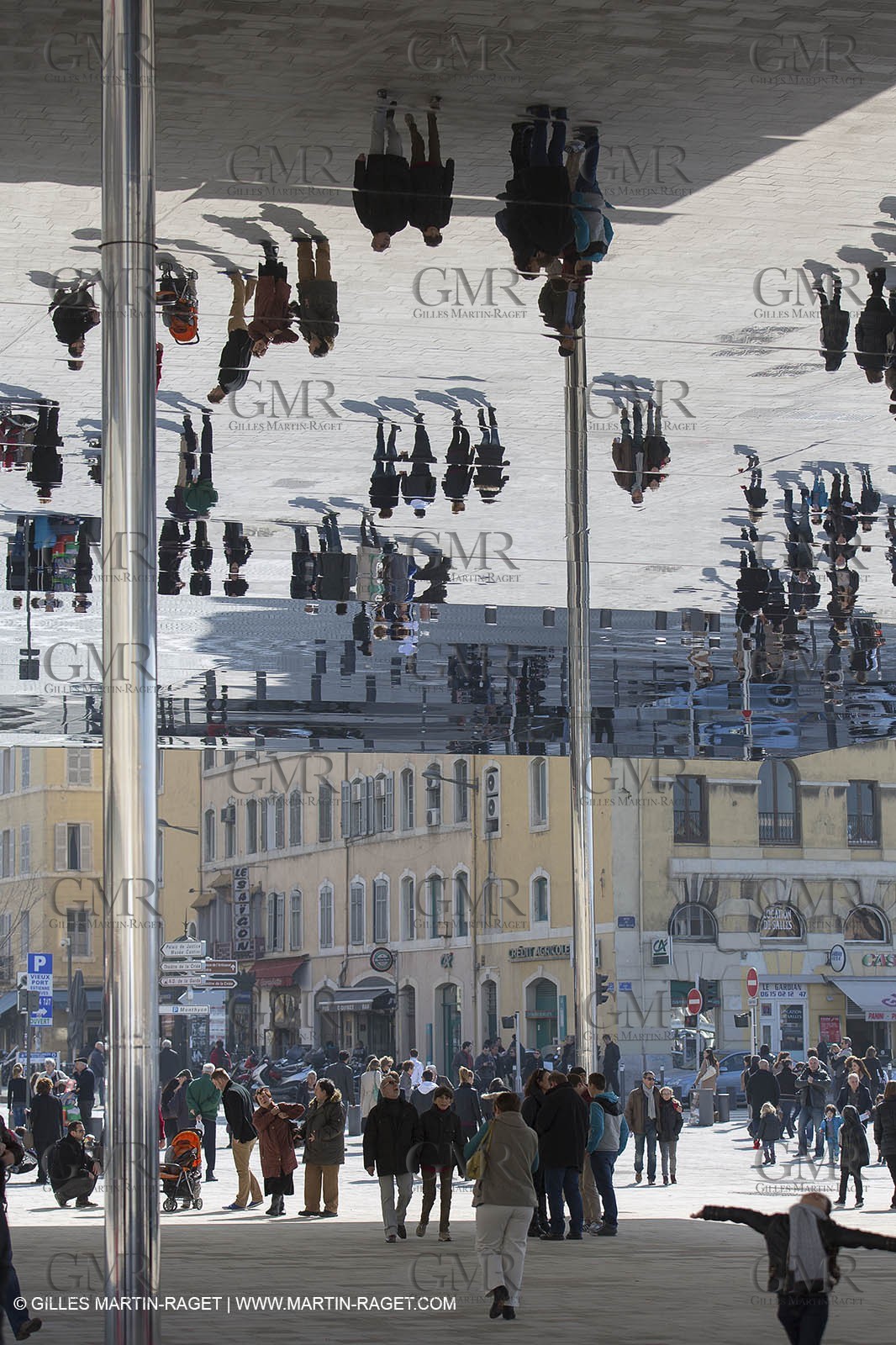02 02 2013 Marseille (FRA,13) - Opening of the shadehouse and renovated historical Vieux Port