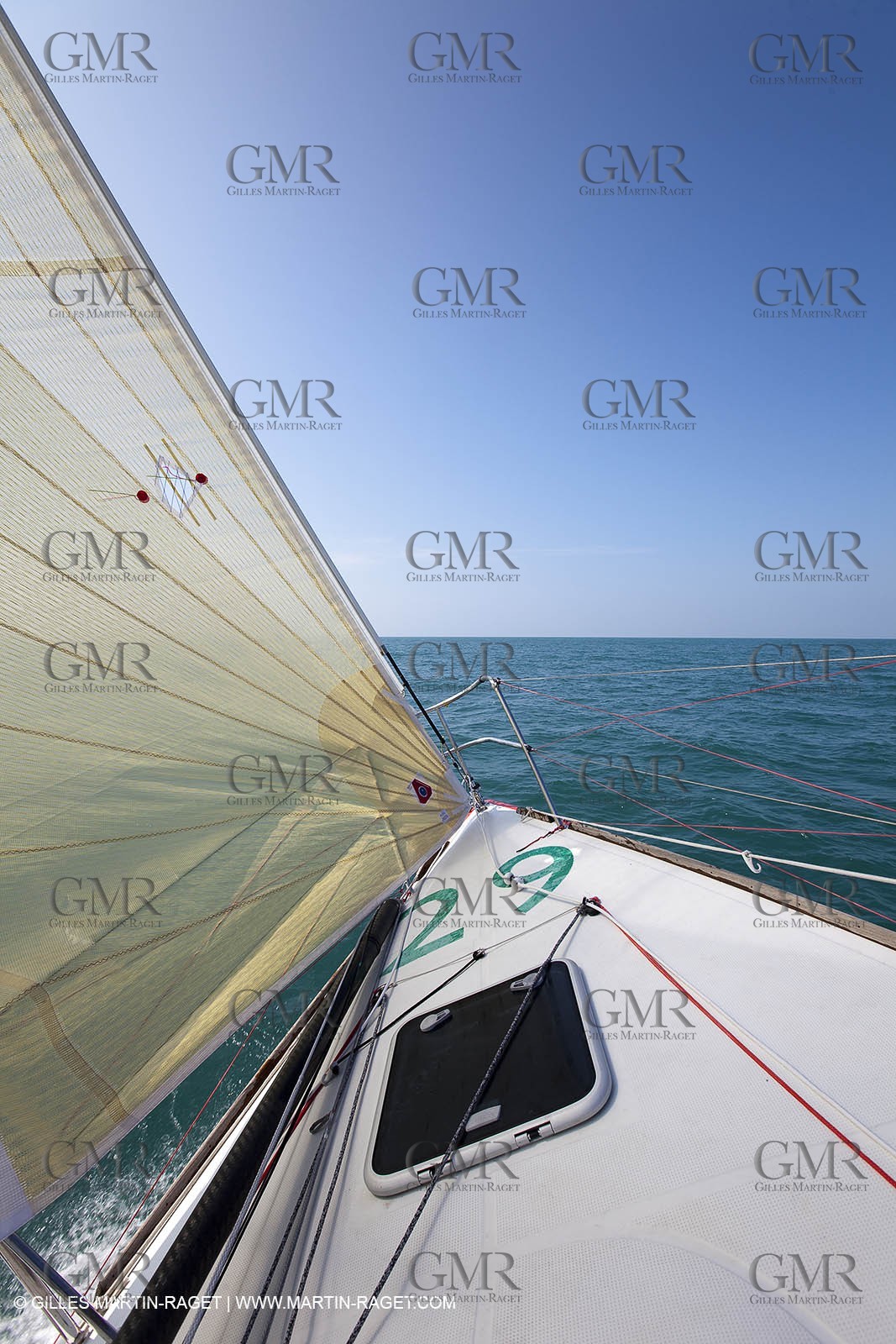 13 03 2010 -  La Grande Motte   Port Camargue (FRA) - Groupe Bel - Kito de Pavant   Sebastien Audigane training for Transat AG2R