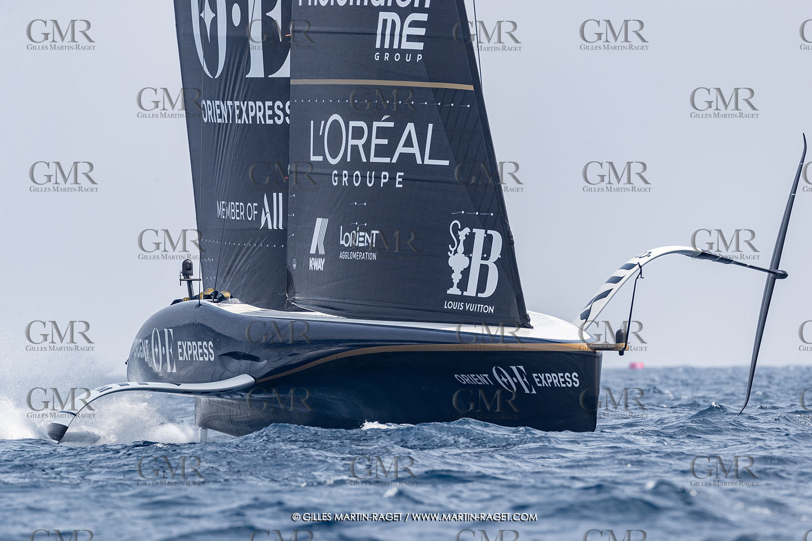 22 08 2024, Barcelona (ESP), Louis Vuitton 37th America's Cup, Louis Vuitton Preliminary Regatta, Race Day 1