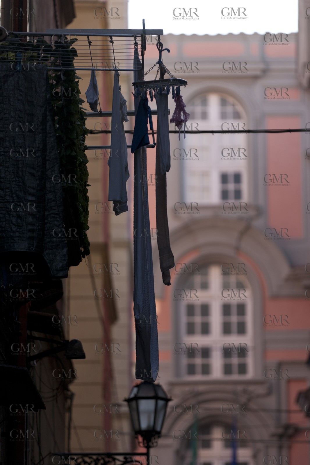 24 02 2012 - Naples (ITA) - 34th America's Cup - America's Cup World Series Naples 2012 - Naples Preview - Naples hisrtoric center streets