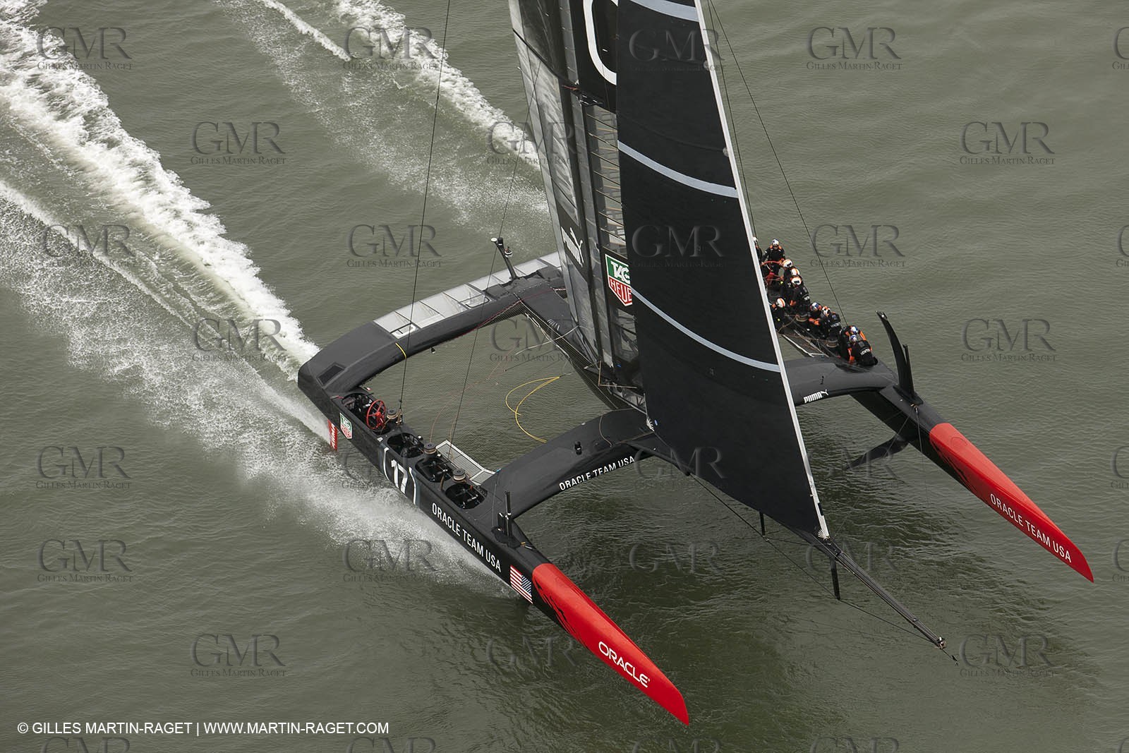 23 07 2013 - San Francisco (USA,CA) - 34th America's Cup - Louis Vuitton Cup - Race Day 9 - Emirates New Zealand Vs Luna Rossa