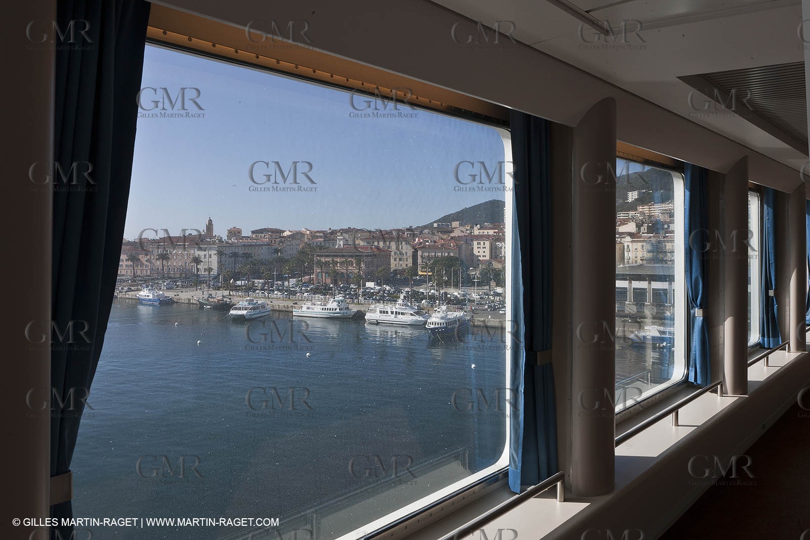 16 02 2012 - Ajaccio (FRA, Corse) -  La Méridionale shipping company- Piana at Ajaccio