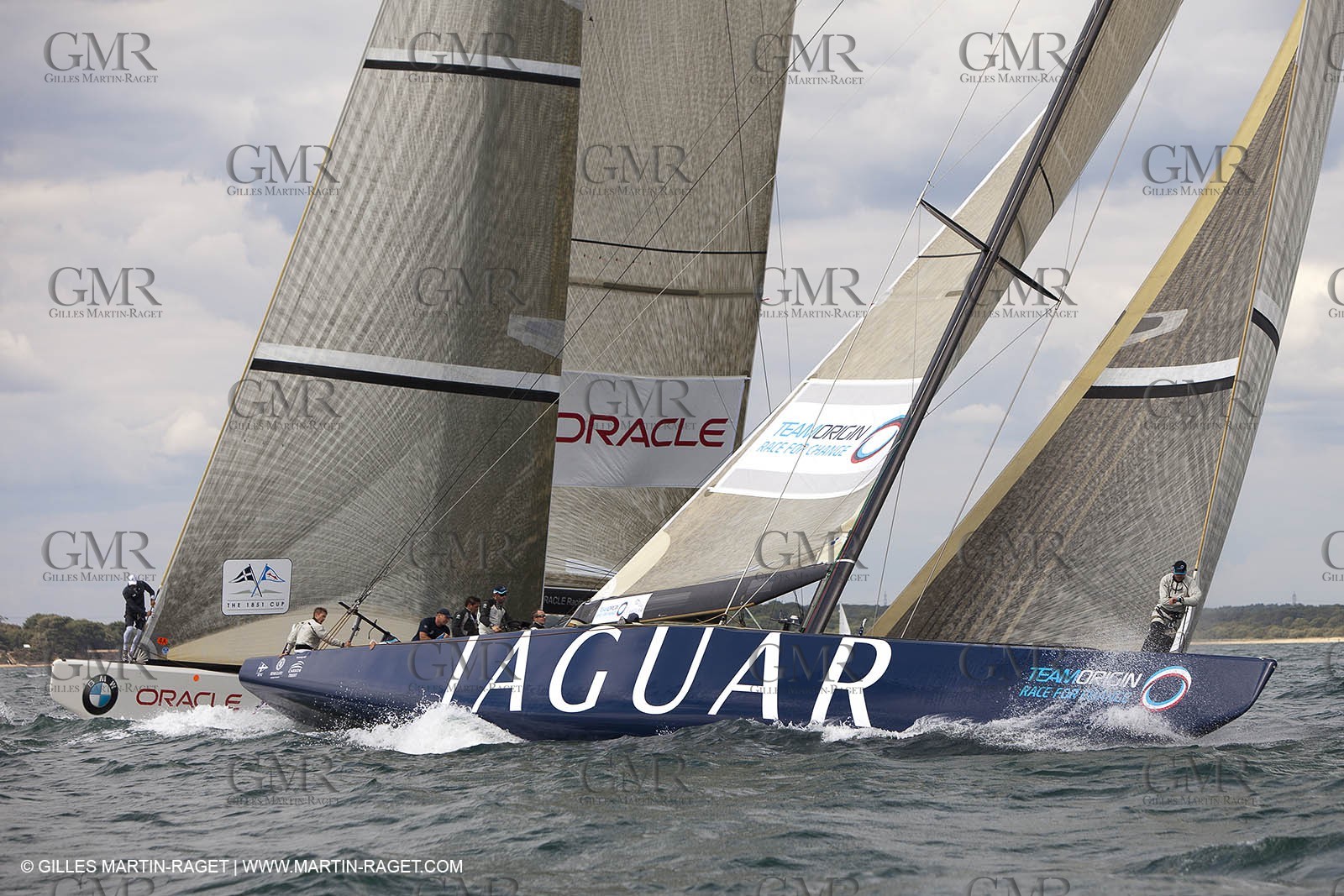 02 08 2010 - Cowes (UK, IOW) - The 1851 Cup -  BMW ORACLE Racing - Training Day.