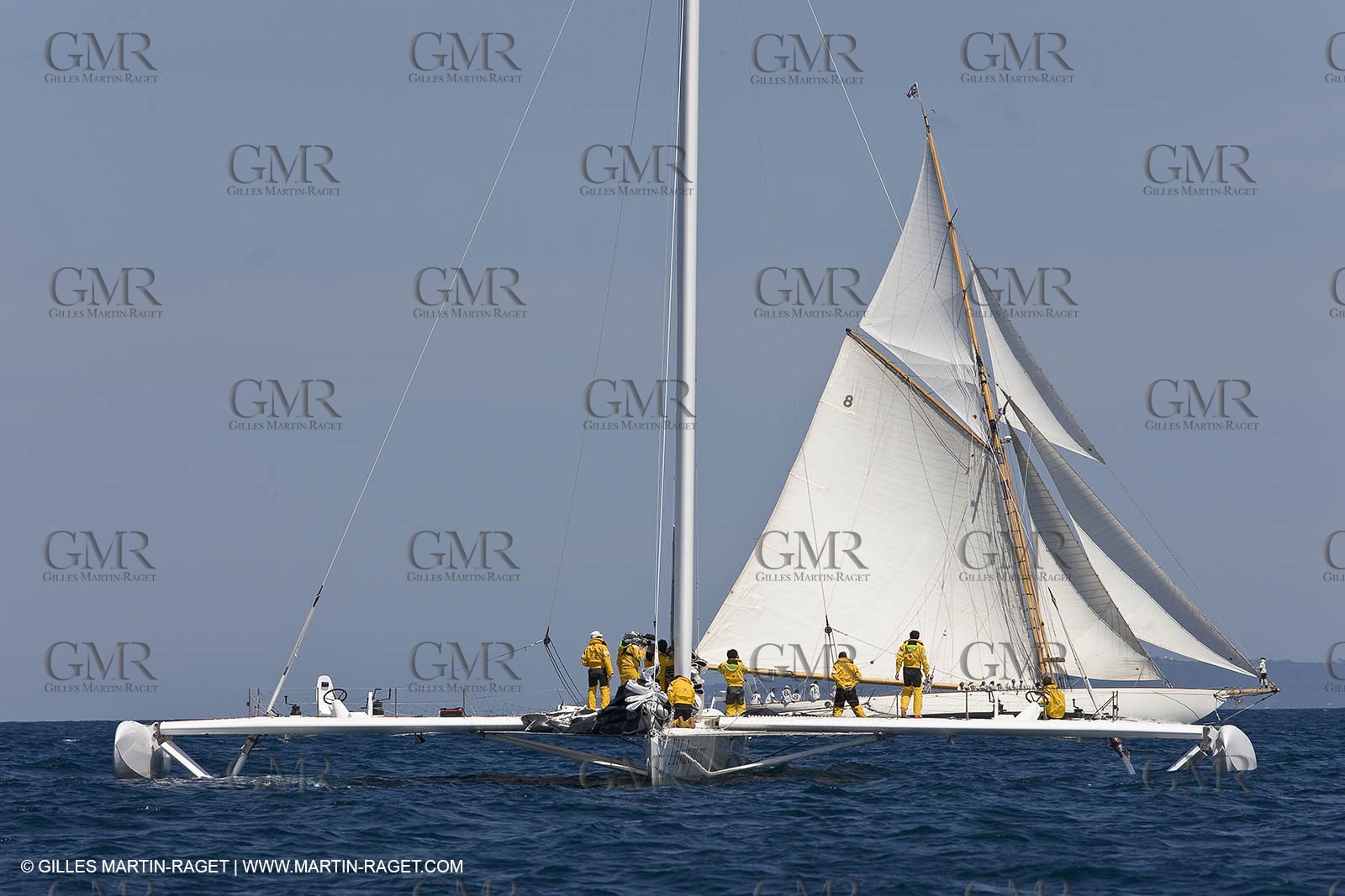 14 06 2008 - Toulon-Hyères (FRA,83) - 50 knots record attempt trials by l'Hydroptère