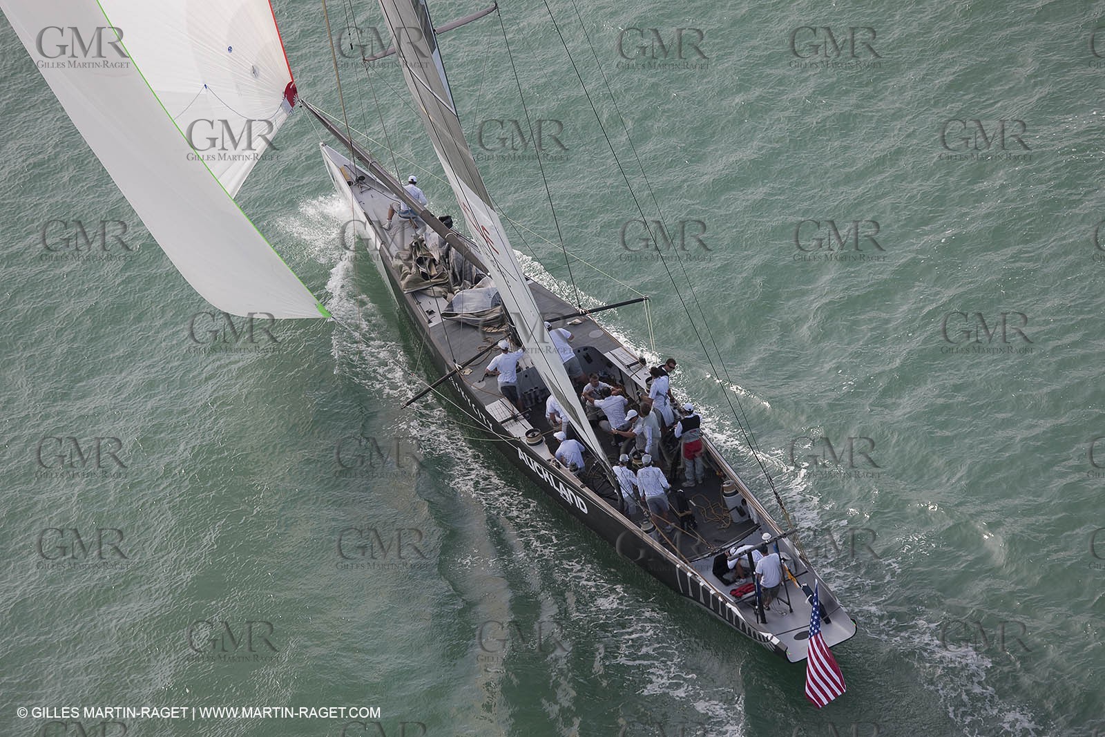 29 01 2009 - Auckland (NZL) -  Louis Vuitton Pacific Series - BMW ORACLE Racing - Training
