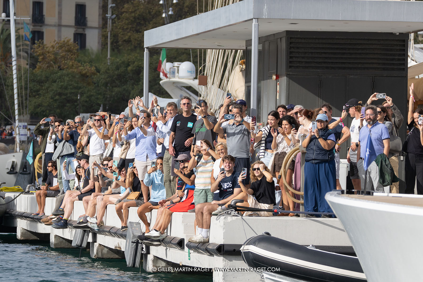 16 10 2024, Barcelona (ESP), Louis Vuitton 37th America's Cup, Final Match, Race Day 4,