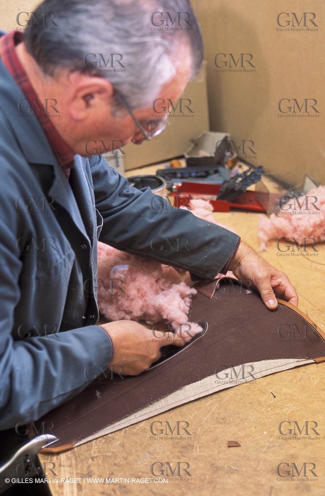 Camargue saddle making