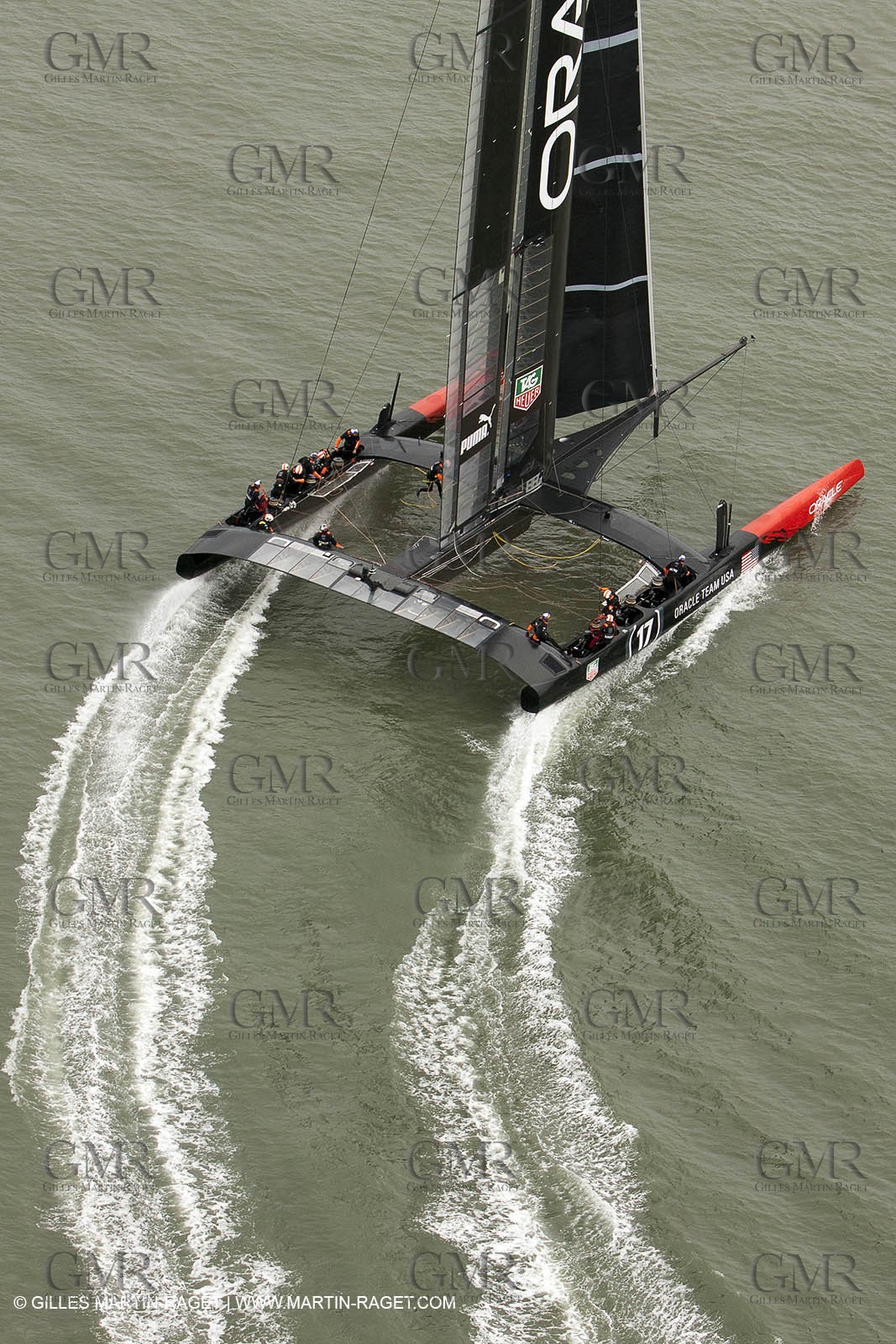 23 07 2013 - San Francisco (USA,CA) - 34th America's Cup - Louis Vuitton Cup - Race Day 9 - Emirates New Zealand Vs Luna Rossa