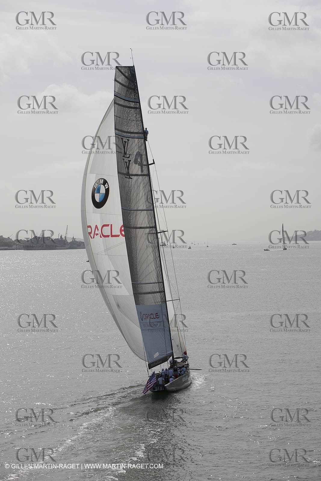 29 01 2009 - Auckland (NZL) -  Louis Vuitton Pacific Series - BMW ORACLE Racing - Training