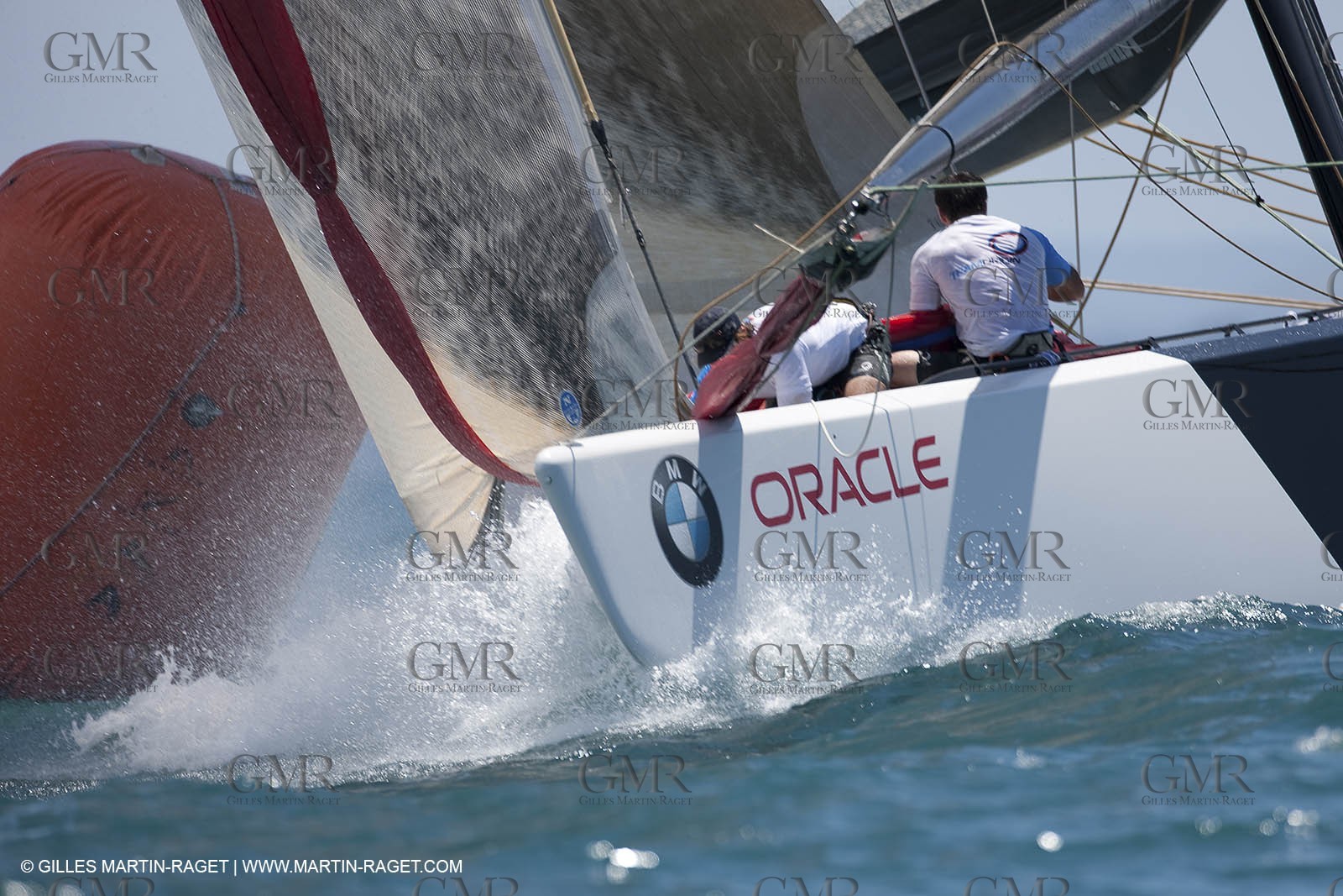 29 01 2009 - Auckland (NZL) -  Louis Vuitton Pacific Series - BMW ORACLE Racing - Training