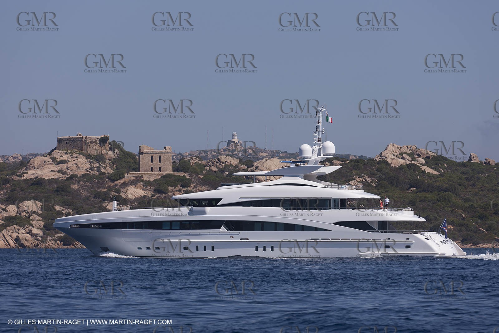 18 08 2011 - La Maddalena (ITA, Sardinia) - Motor yacht Inception