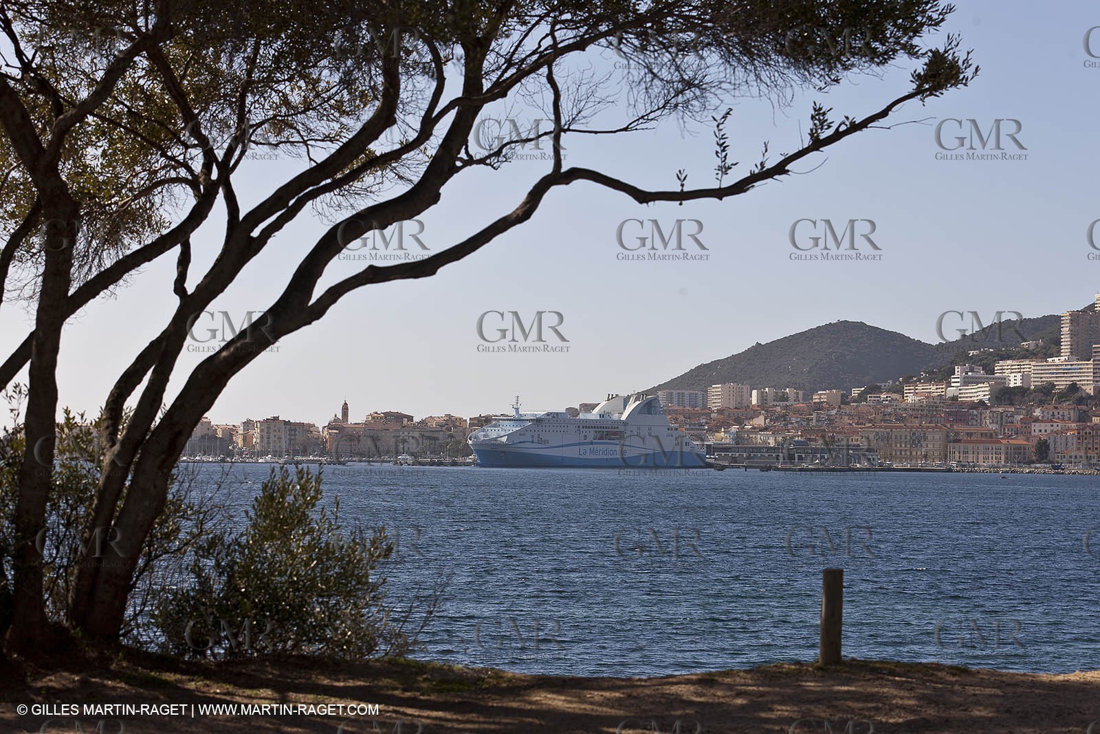 16 02 2012 - Ajaccio (FRA, Corse) -  La Méridionale shipping company- Piana at Ajaccio