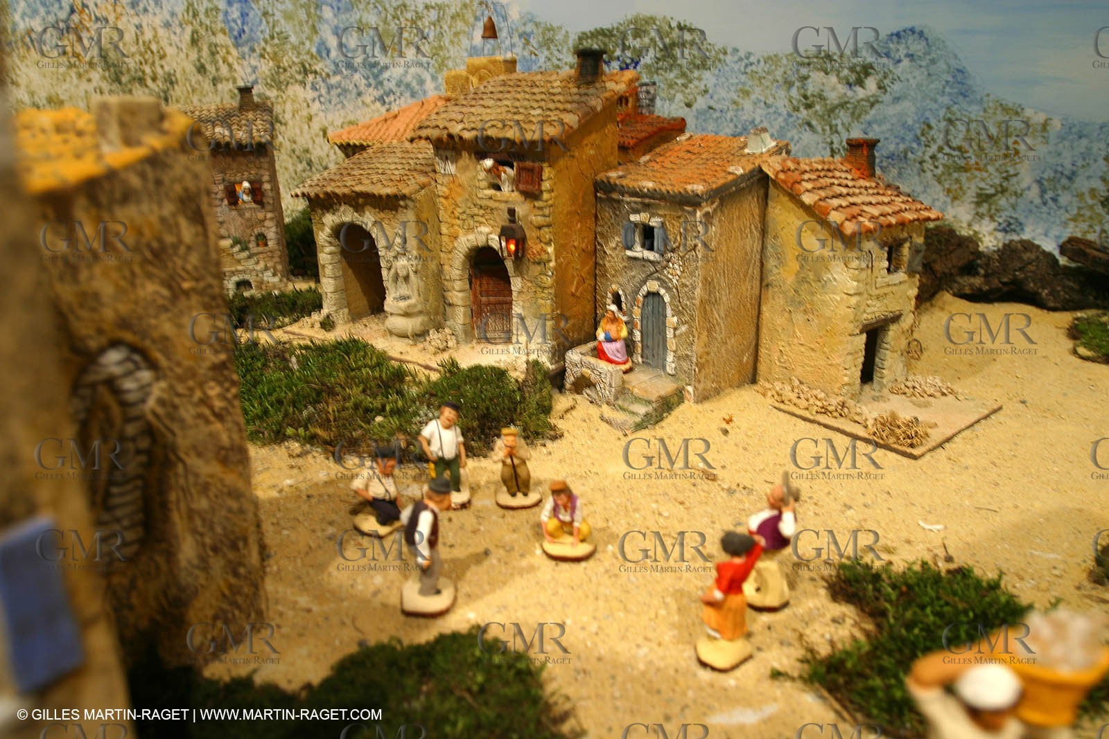 Great crib from les Saintes Maries de la mer (FRA, 13) for Christmas, December 2010