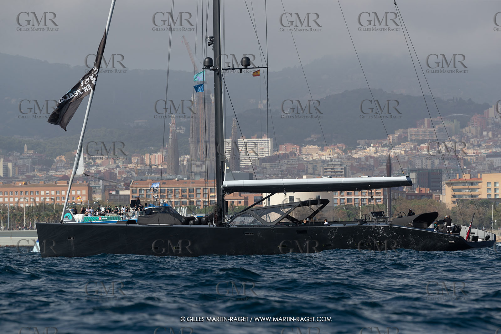 13 10 2024, Barcelona (ESP), Louis Vuitton 37th America's Cup, Final Match, Race Day 2
