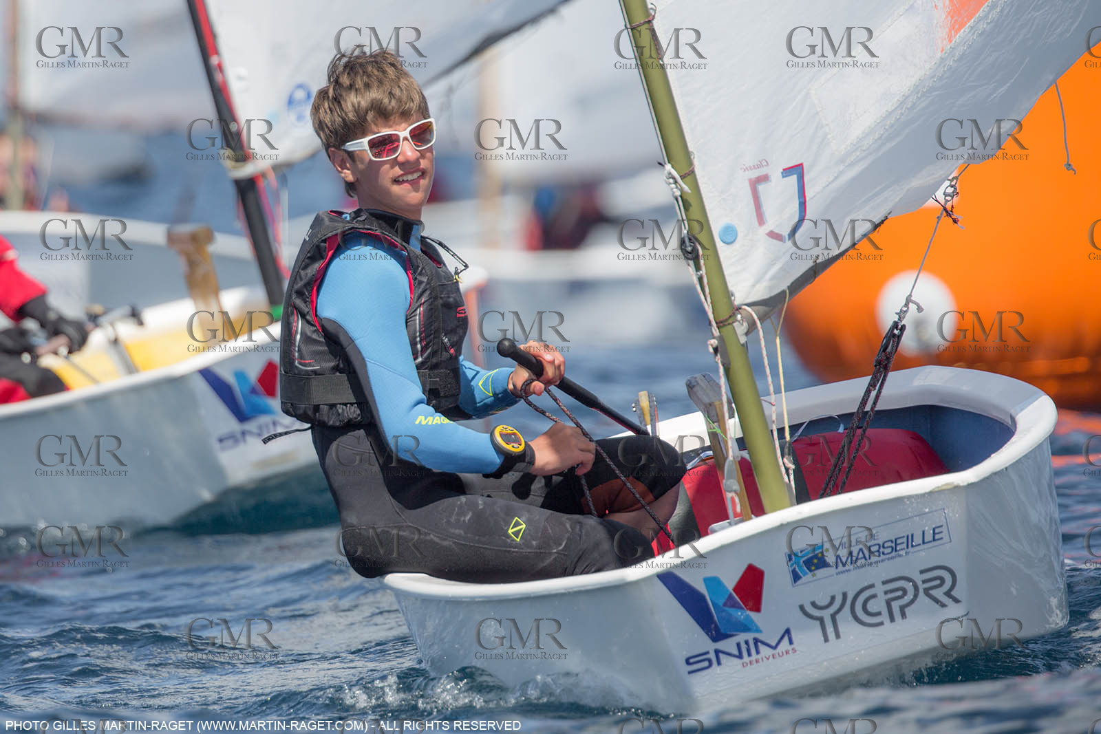 14 04 2016, Marseille (FRA,13), SNIM Dériveurs, Coupe Internationale de Printemps Optimist, Day 4