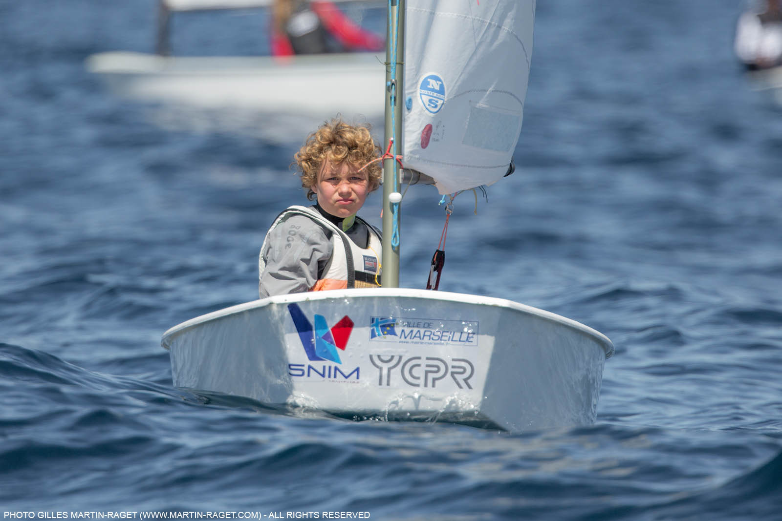 14 04 2016, Marseille (FRA,13), SNIM Dériveurs, Coupe Internationale de Printemps Optimist, Day 4