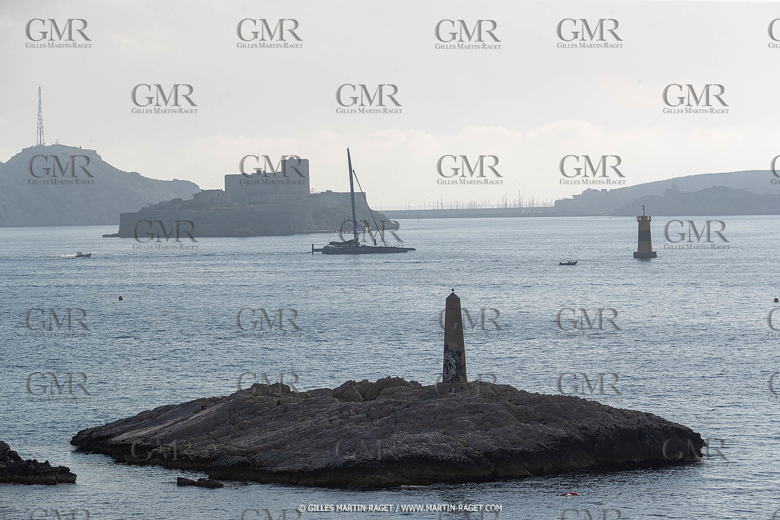 17 05 2022, Marseille (FRA), Arrivée du trimaran Ultim SVR LAZARTIGUE à Marseille