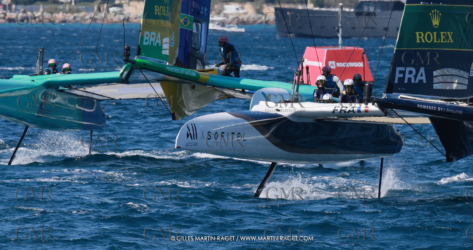 10 09 2025, Saint-Tropez,(FRA), Rockwool SailGP France Saint-Tropez, Race Day 1