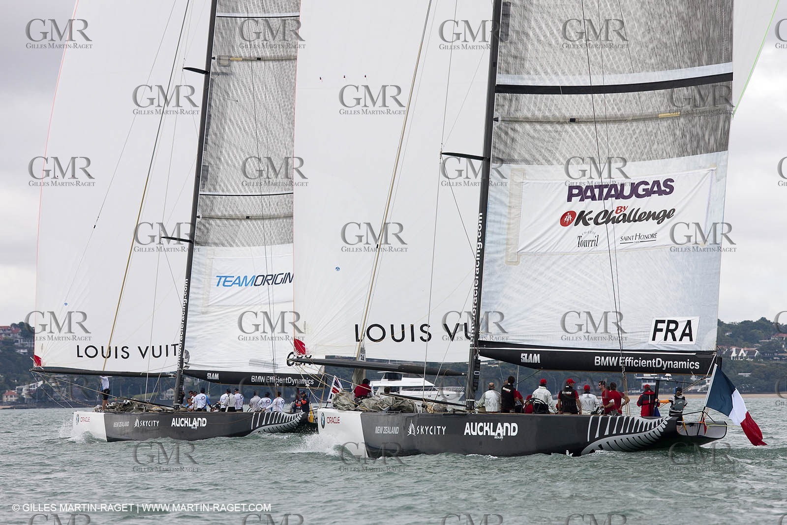 10 02 2009 - Auckland (NZL) -  Louis Vuitton Pacific Series -  Racing Day 10 - Round Robin 2
