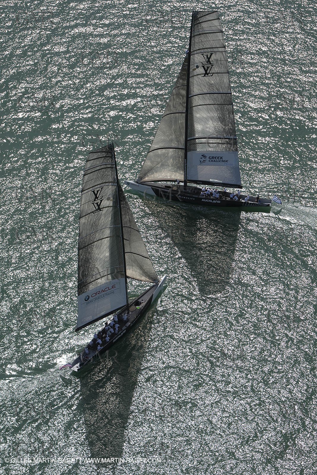 29 01 2009 - Auckland (NZL) -  Louis Vuitton Pacific Series - BMW ORACLE Racing - Training
